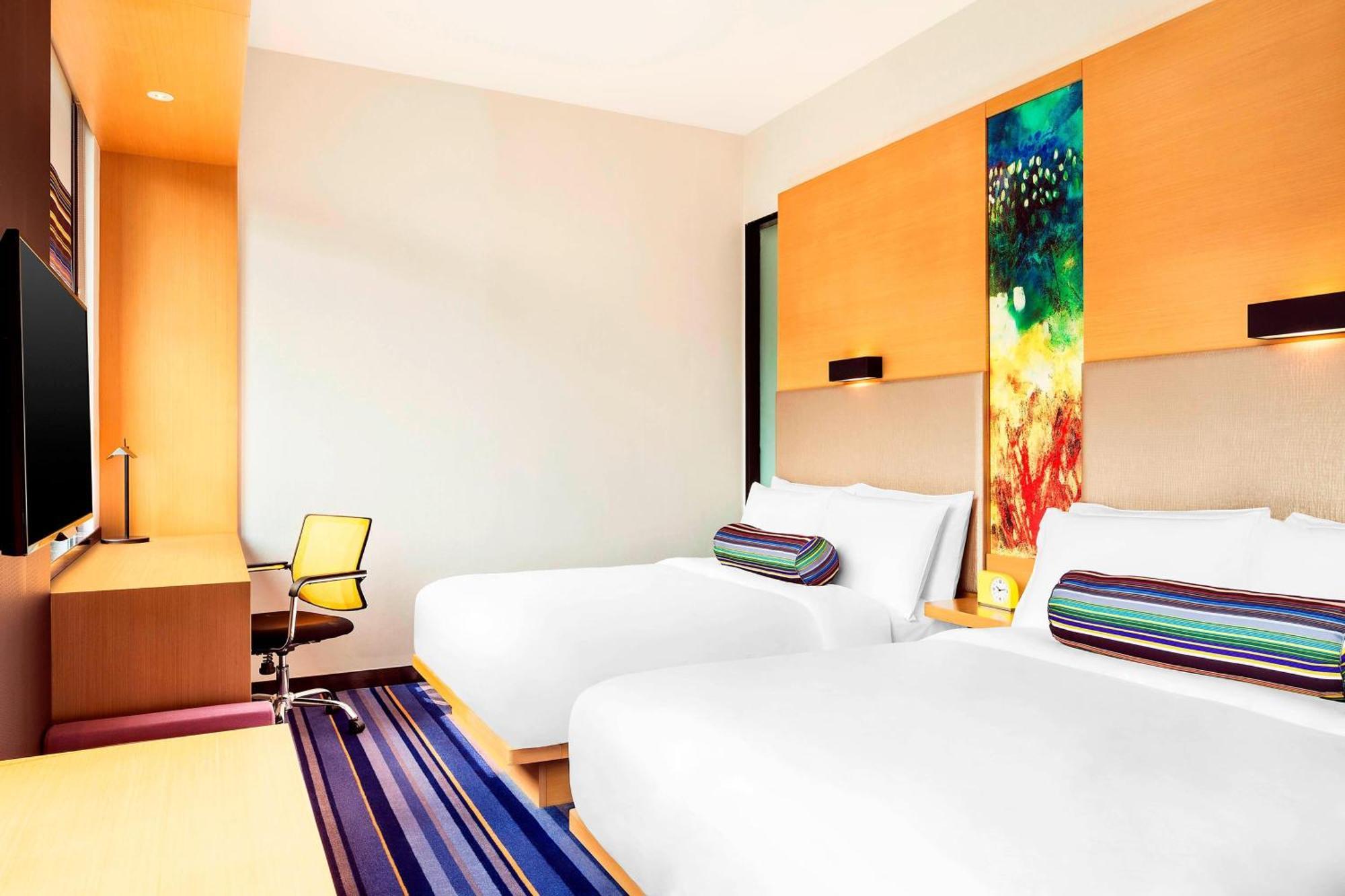 Aloft Guangzhou University Park Bagian luar foto