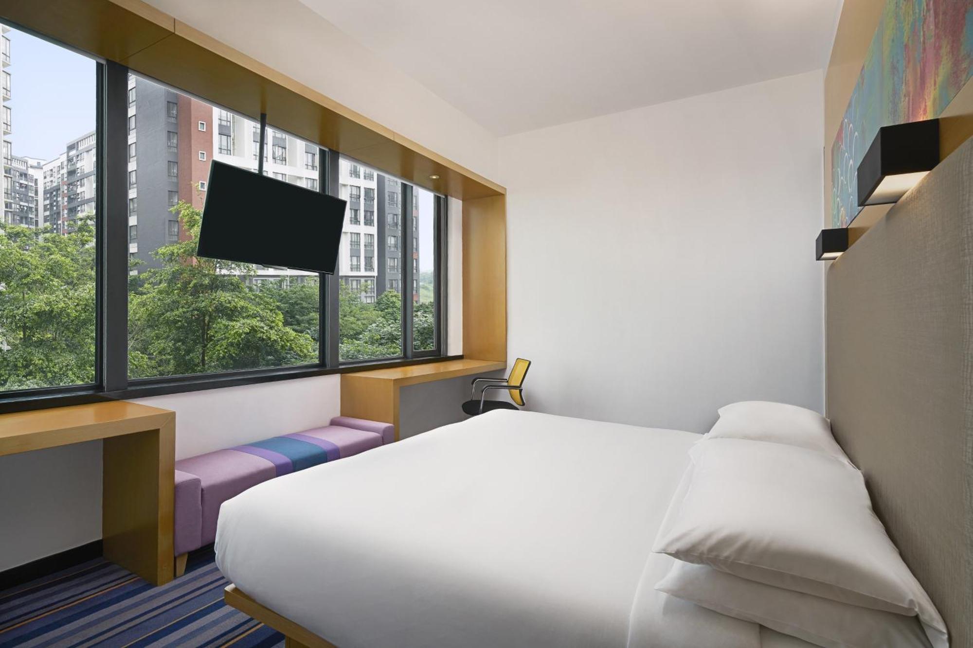 Aloft Guangzhou University Park Bagian luar foto