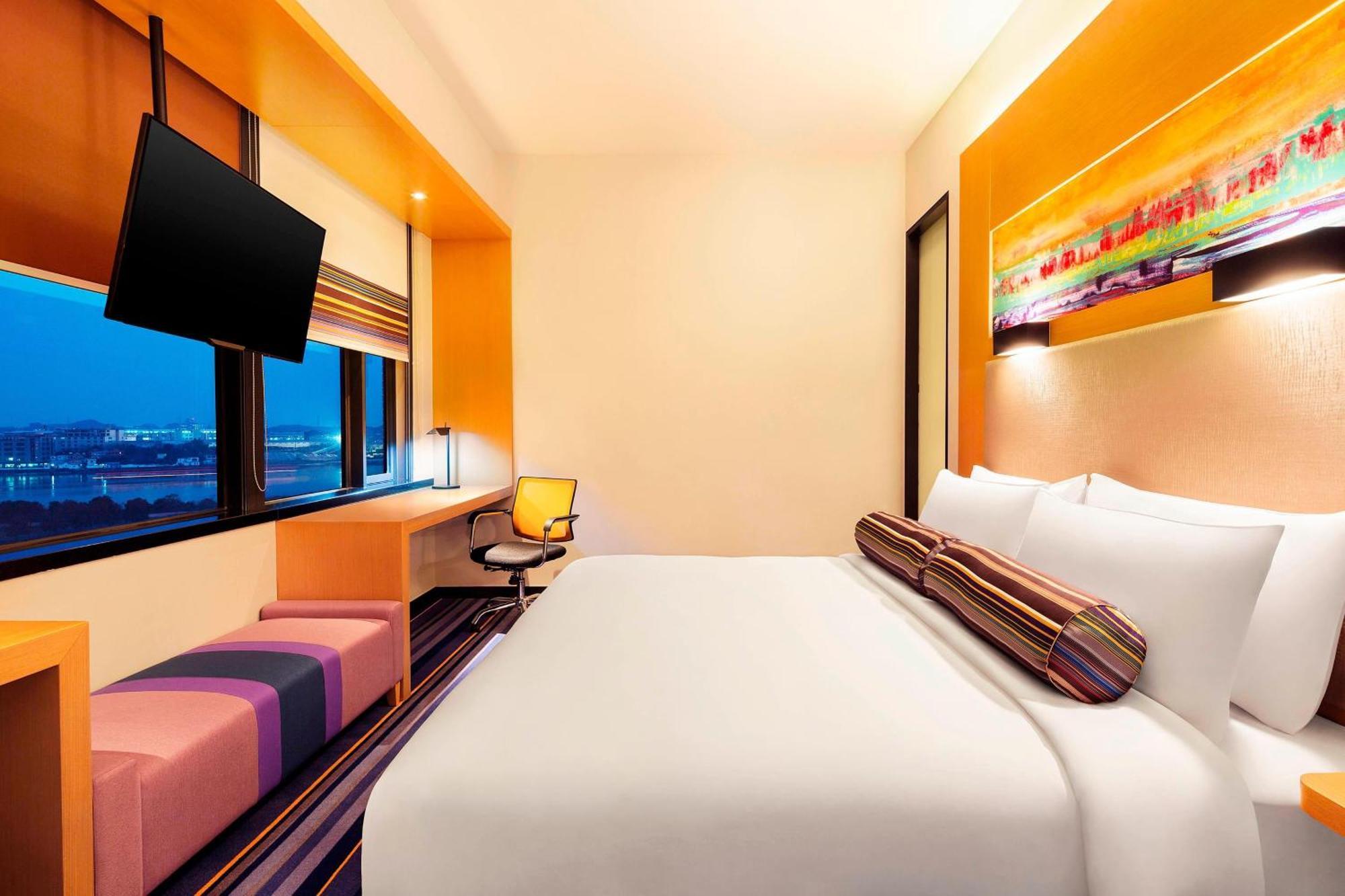 Aloft Guangzhou University Park Bagian luar foto