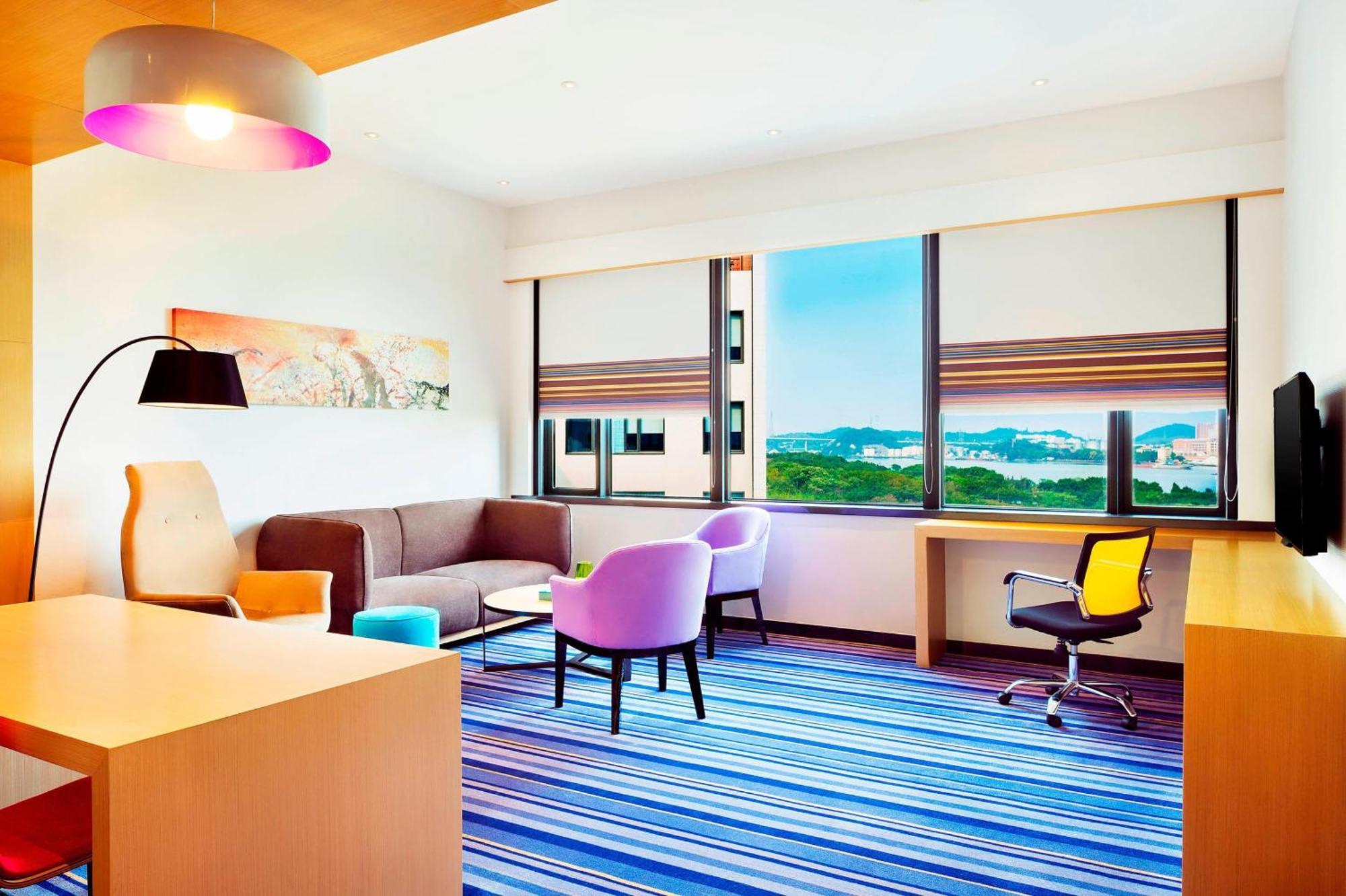 Aloft Guangzhou University Park Bagian luar foto