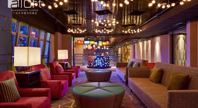 Aloft Guangzhou University Park Bagian luar foto