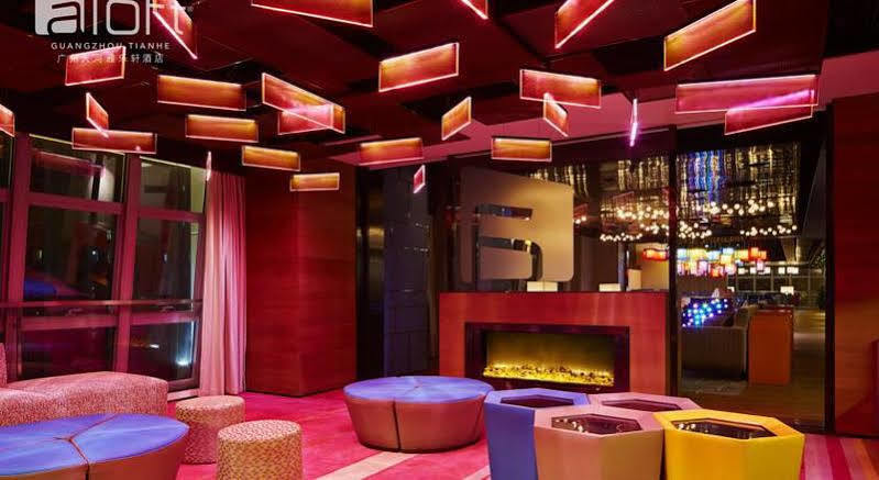 Aloft Guangzhou University Park Bagian luar foto