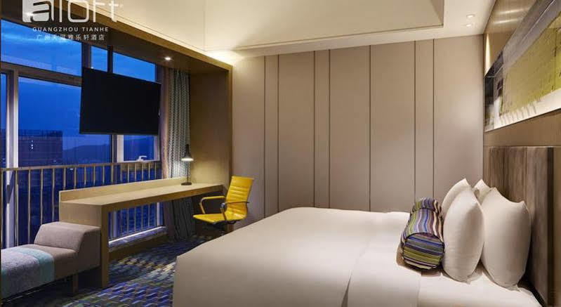 Aloft Guangzhou University Park Bagian luar foto
