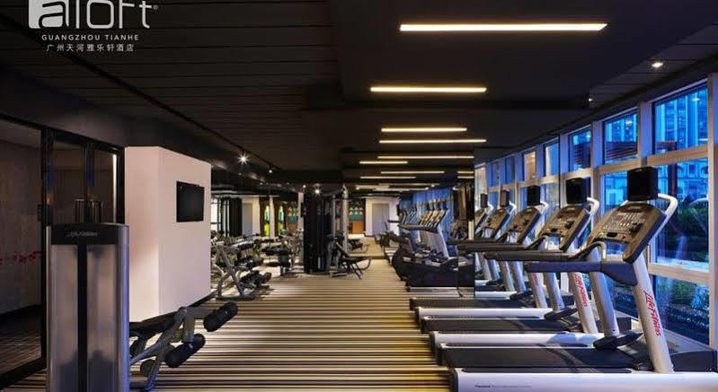 Aloft Guangzhou University Park Bagian luar foto
