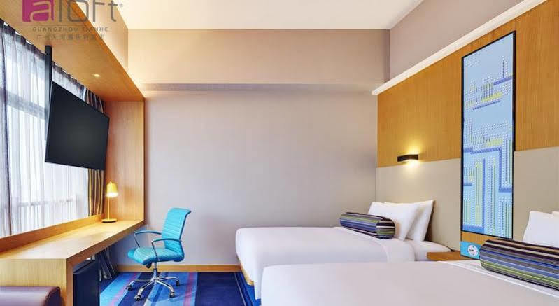 Aloft Guangzhou University Park Bagian luar foto