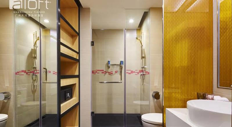 Aloft Guangzhou University Park Bagian luar foto