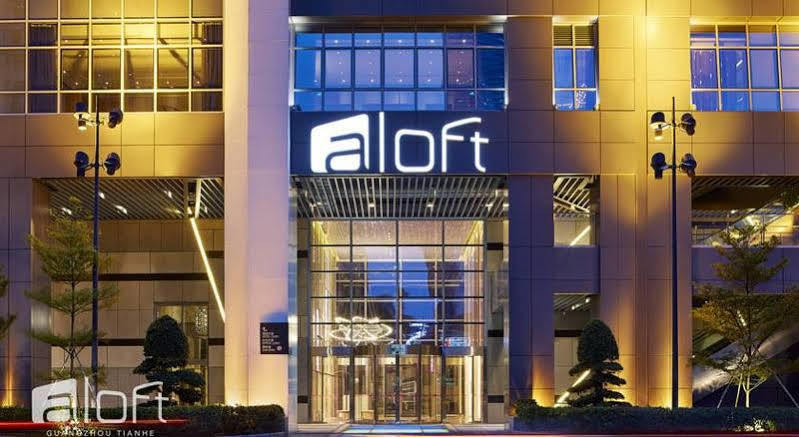 Aloft Guangzhou University Park Bagian luar foto