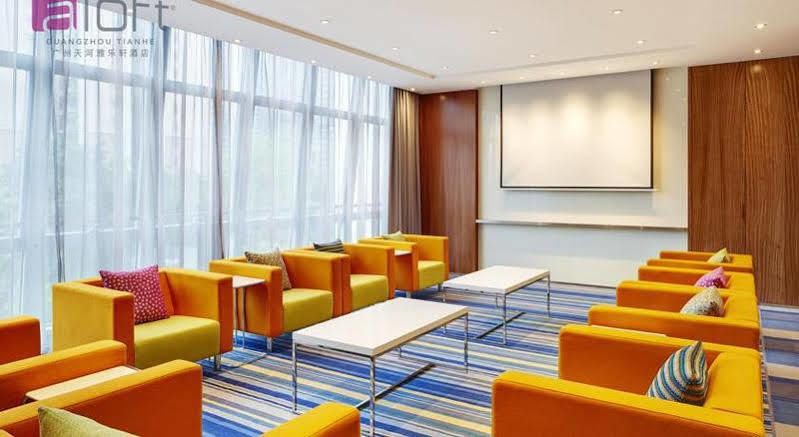 Aloft Guangzhou University Park Bagian luar foto