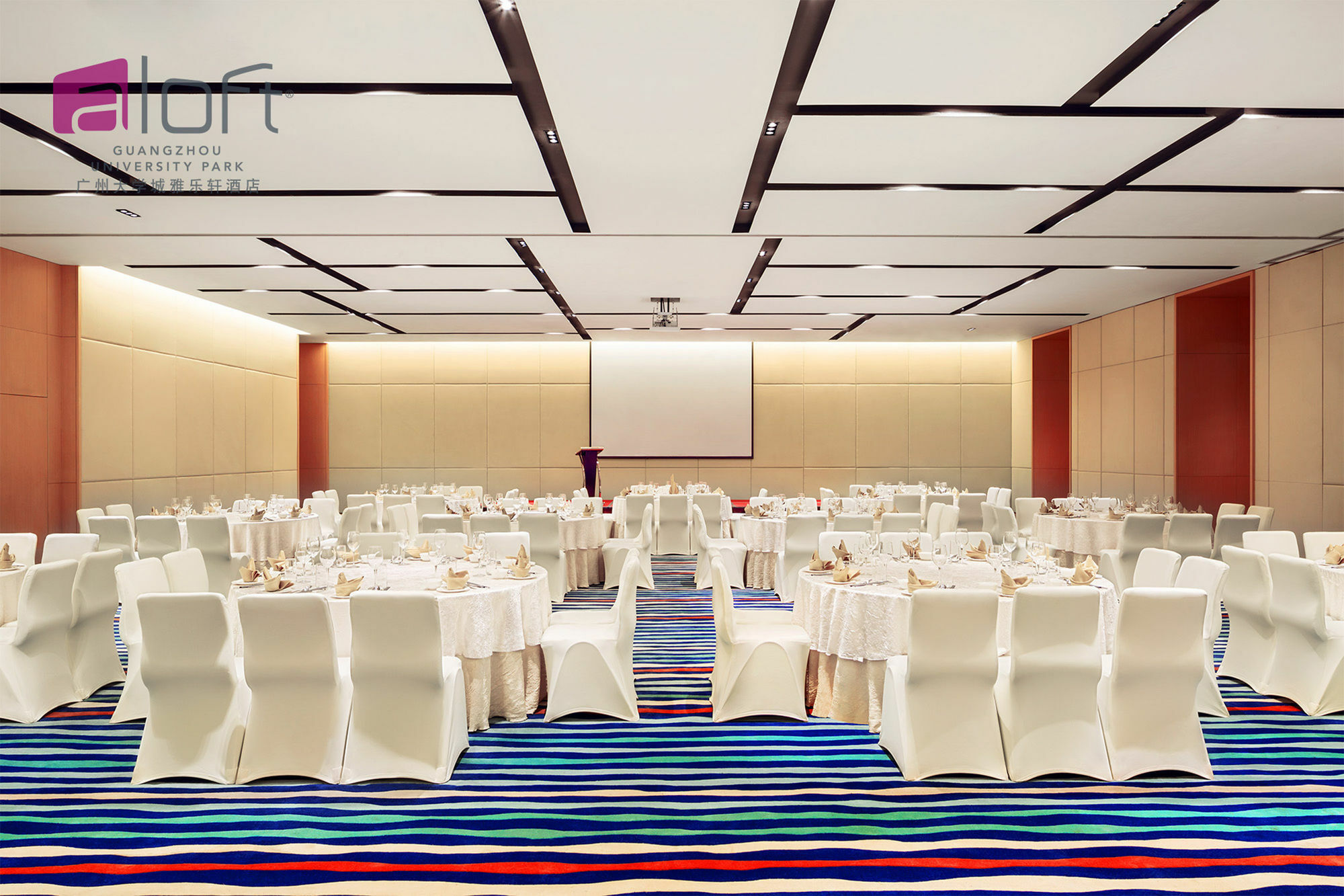 Aloft Guangzhou University Park Bagian luar foto