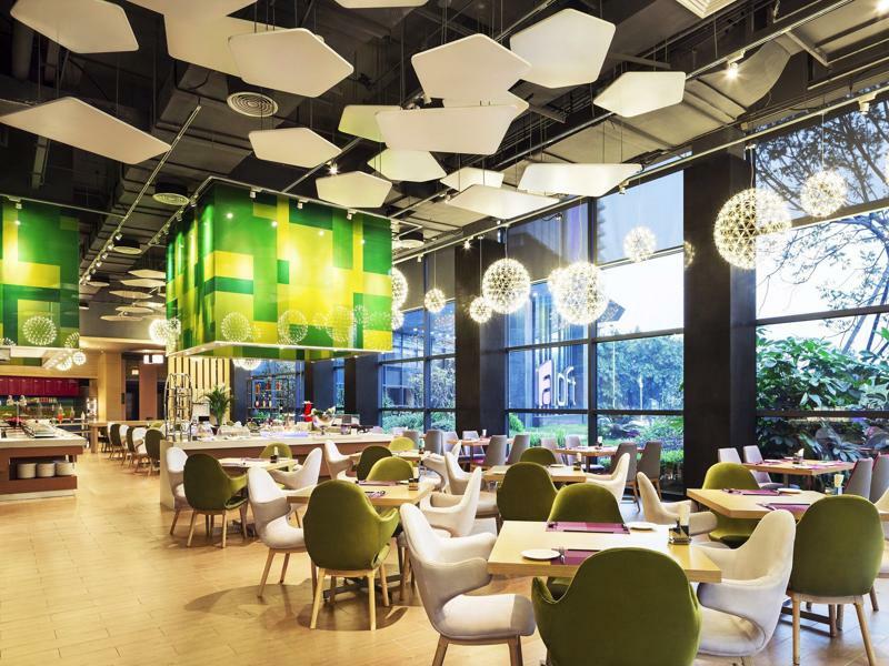 Aloft Guangzhou University Park Bagian luar foto